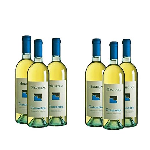 6 Flaschen Vermentino Costamolino cl.75 italienischen Weißwein