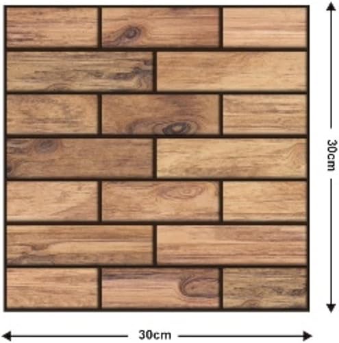 Miniatura 2 de 10 paneles de pared 3D para decoración de pared interior, impermeables, paneles de pared 3D para despegar y pegar, autoadhesivos, impermeables, de