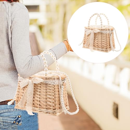 Sac de plage léger résistant et chic en perles