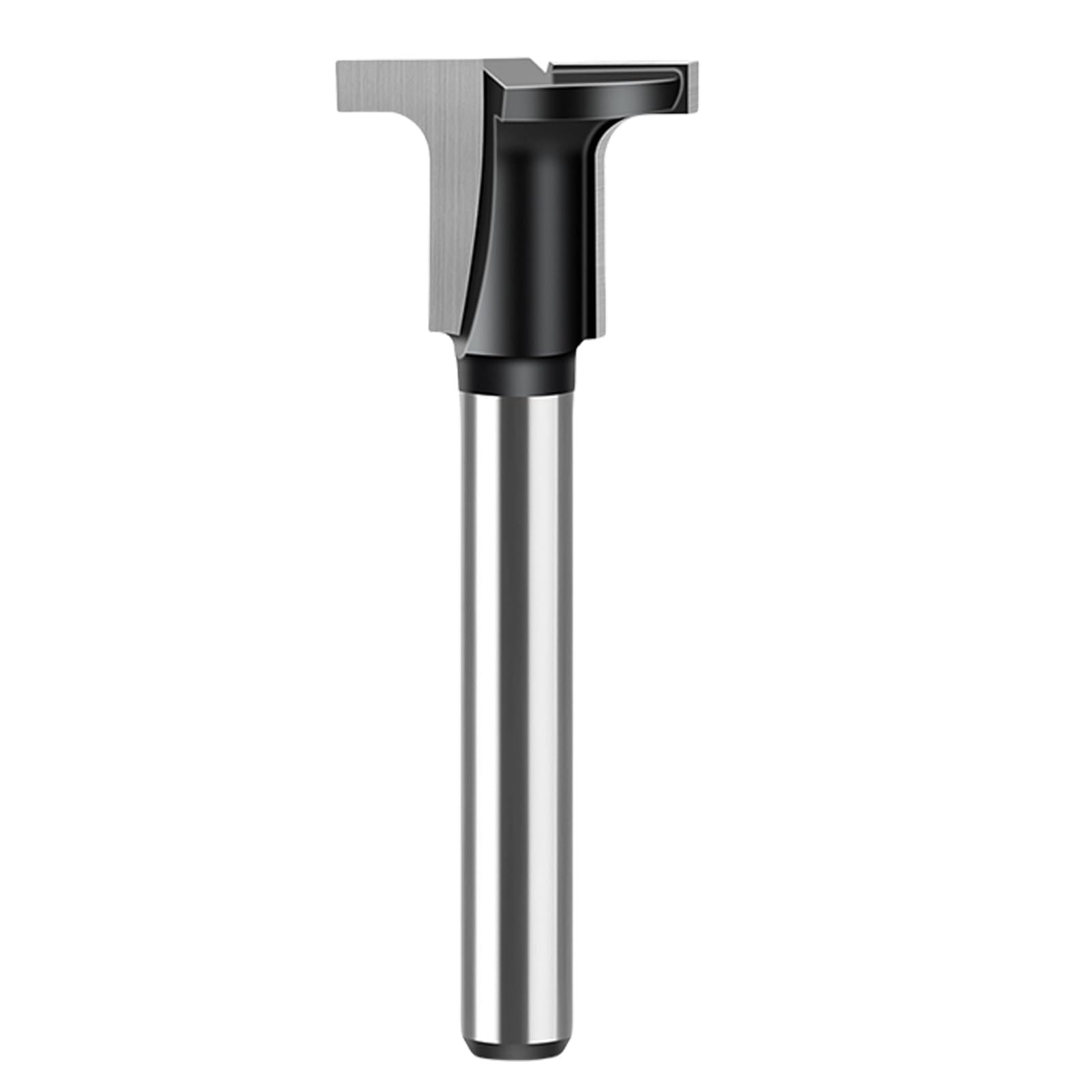1/4inch Shank Carbon Crystal Plate Arcs Bending Routers Bit T-Half Round Flat Slotted Angles Cutter Woodworking Tool