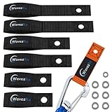 Soft Loops Jet Ski Cleats (7PK) | Loop Straps for Secure Tie Downs, Docking Bumpers,...