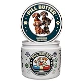 Dachshund Dog Treats to Wrap Pills (+100 Breeds) Jar of Non-Sticky Moldable Paste Made of Real Human Grade Dog Peanut Butter Treat, Food or Gift to Hide Dogs Pills (60 Servings)
