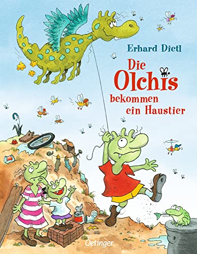Die Olchis bekommen ein Haustier: Lustiges Kinderbuch mit farbenfrohen Illustrationen zum Vorlesen für Kinder ab 4 Jahren