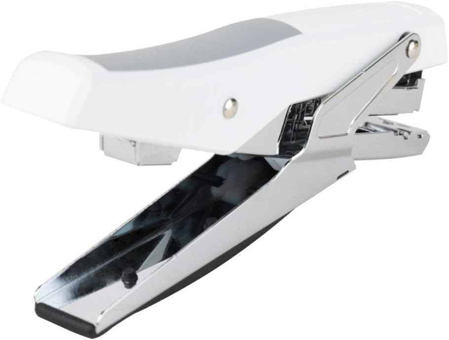 EBYSS Handheld Stapler, Office Supplies, Stapler, Black, White (Color : White)
