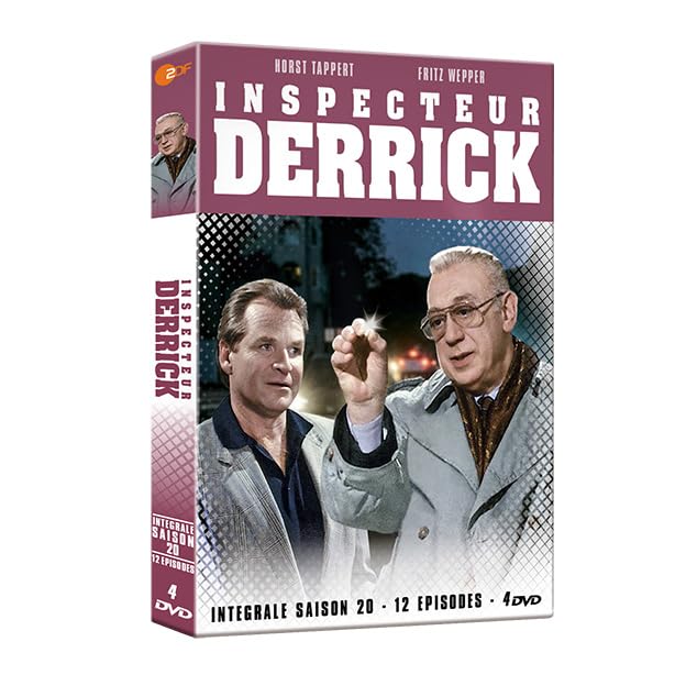 Inspecteur Derrick saison 20 intégrale DVD pour nostalgiques de séries TV