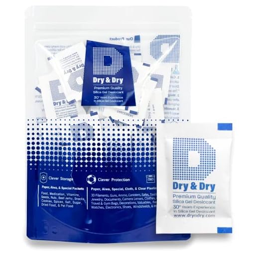 100-Pack 2g Rechargeable Silica Gel Packets