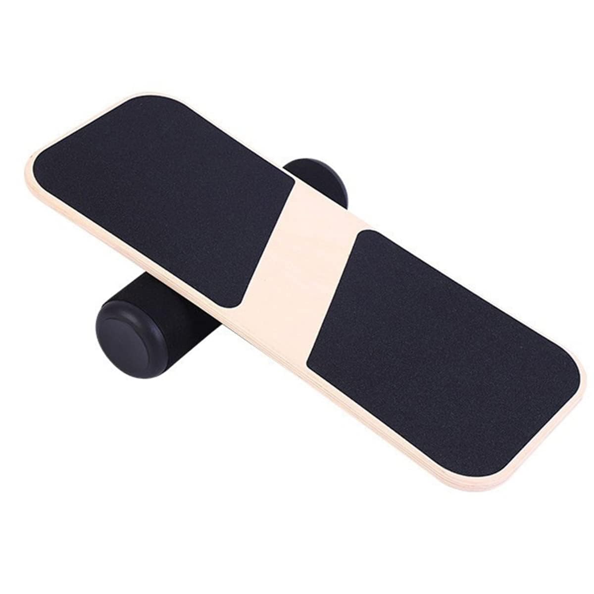 Premium Balance Board Trainer with Adjustable Stoppers - 3 Different Distance Options 11, 16 and 22 inches - Surfing Balance Board, Balance Board Surf Trainer