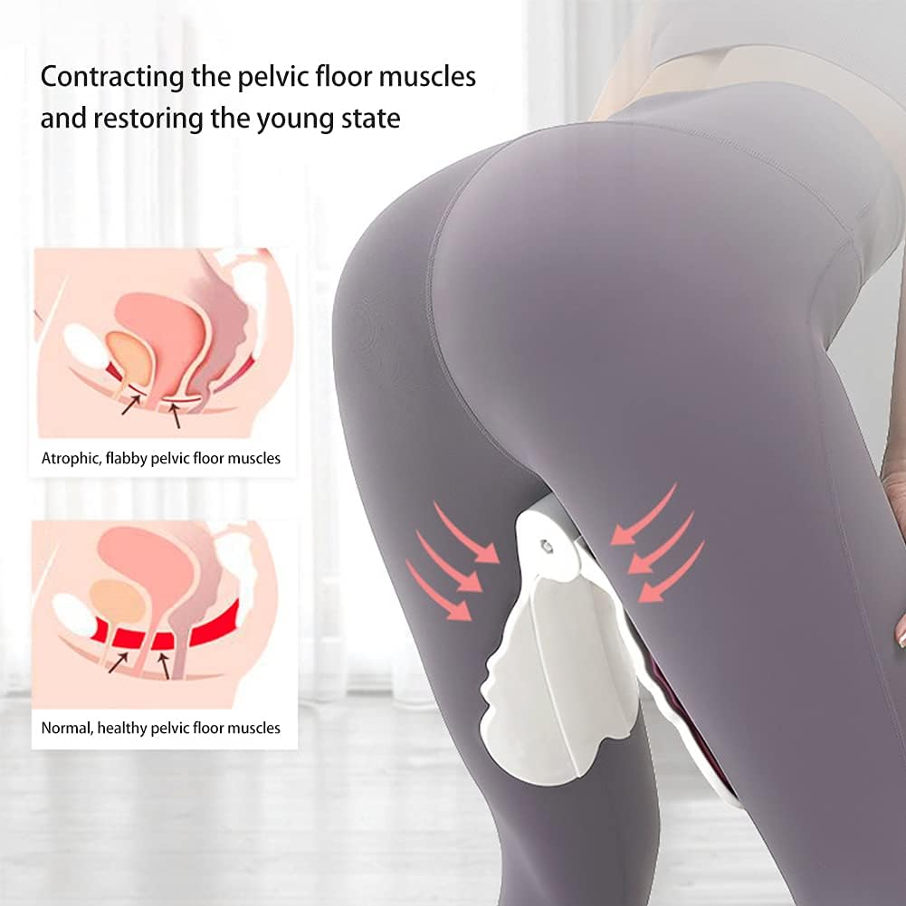 Pelvic Floor Trainer,Pelvic Floor Muscle Trainer,Home Gym Yoga Training Device,Correction Beautiful Buttock Bladder Control Device Postpartum Rehabilitation,Exercise Equipment for Women(Purple) : Health & Household