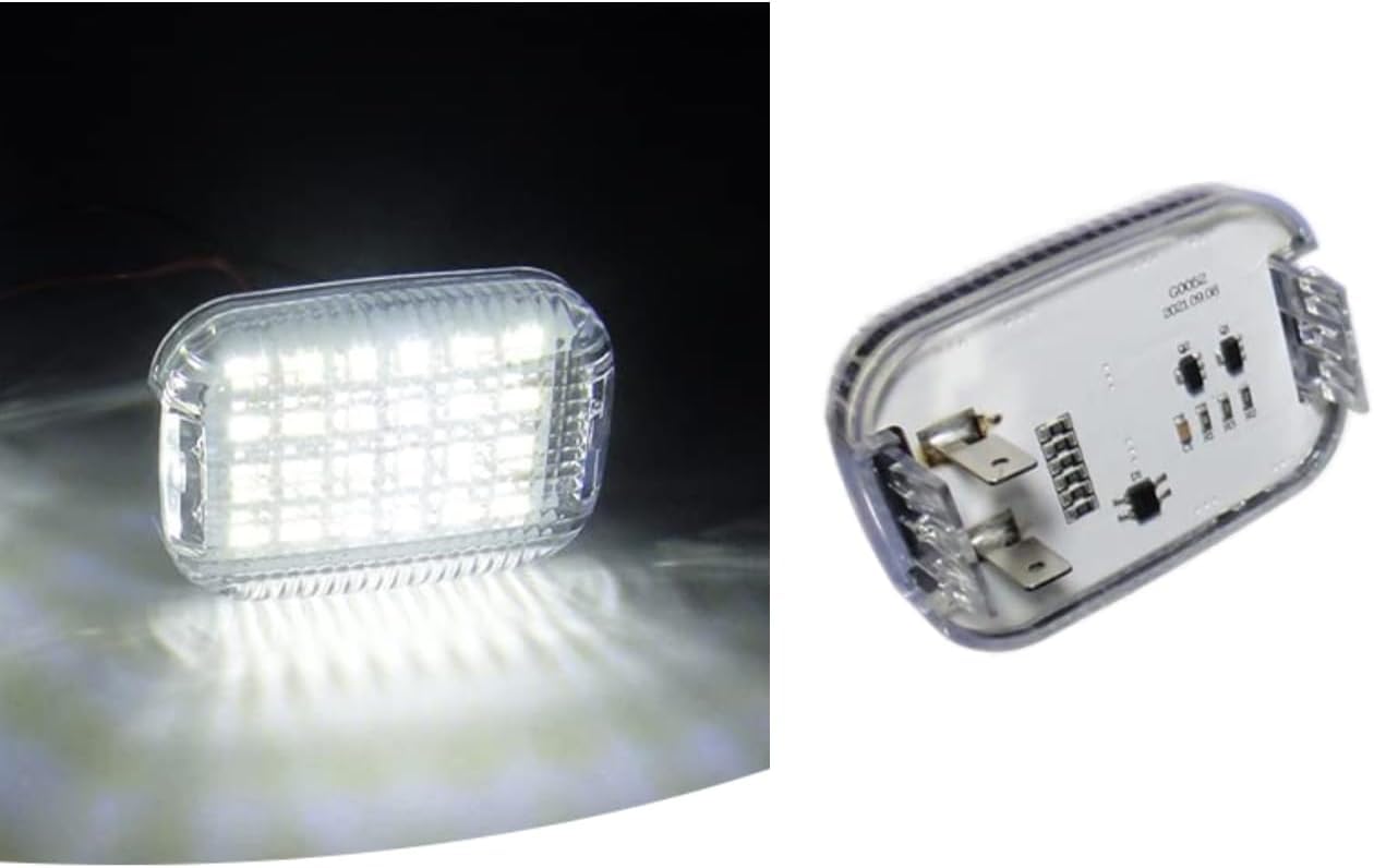 YaaGoo For 2013+ Transit MK8 Transit Tourneo Custom Courier Connect, LED Interior Courtesy Cargo Load Space Area Dome Light Canbus(2pcs, White)