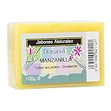 Uso diario Drasanvi Jabón, Sin Color, Manzanilla, 100 Gramo