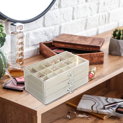 Escaparate en, de colección de ,Soporte de escaparate en 54 ubicaciones - Vitrina Visual de fósiles de acrílico de 3 Capas, Vitrina de Almacenamiento de Cristales para Recuerdos de Descuento - imagen 3