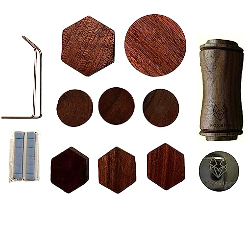 Foxbite Miniature Painting Holder, Painting Handle For Miniautres Paint Handle Compatible With Dnd Miniatures, Scale Model, Fantasy Figurines Acrylic Detail Brush Set Painting Kit For Detailing Army #TOP3