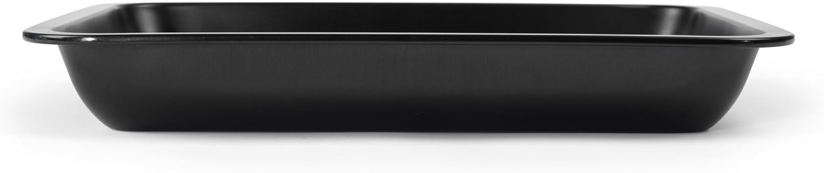 Russell Hobbs Everyday 3 Piece Roaster Set - Stackable Roasting Tray, Non-Stick ILAG, Carbon Steel, Made in the UK, Dishwasher Safe, Black