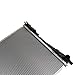 TRQ Radiator 1 Row Aluminum Core Compatible with 2016-2021 Jeep Grand Cherokee V6 3.6L 2016-2020 Dodge Durango V6 3.6L 2021 Grand Cherokee L V6 3.6L 2022 Grand Cherokee WK