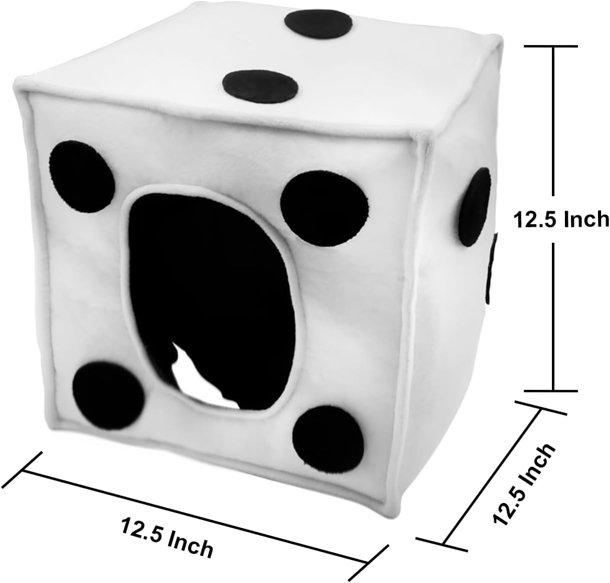 Dice Costume Funny Dice Hat Cosplay Novelty Hats Dress Up Halloween Costume Themed Parties