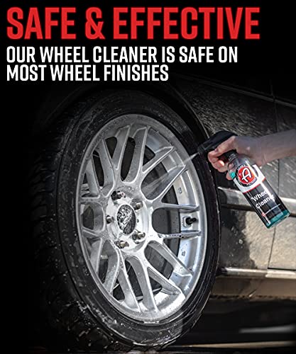 Adam's Wheel Cleaner 5 Gallon - Tough Wheel Cleaning Spray For Car Wash Detailing | Rim Cleaner & Brake Dust Remover | Safe On Chrome Clear Coated & Plasti Dipped Wheels | Use W/Wheel Brush #TOP2