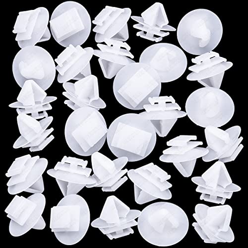 Rexka 30Pcs Rear Door Body Side Molding Clip 68241251Aa Compatible With Jeep 15-20 Renegade Chrysler 68241251-Aa #TOP1