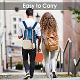 ProCase Twarde etui na AirPods Max, podróżne etui na słuchawki z silikonową osłoną na słuchawki i kieszenią siatkową, ochronna przenośna torba do przechowywania AirPods Max - Starlight