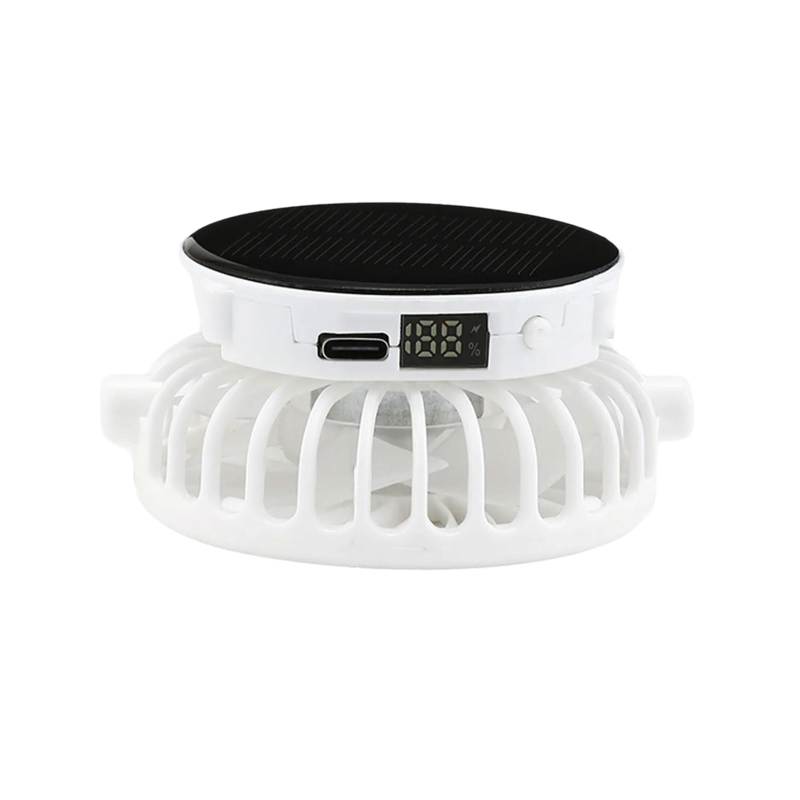 NRVTRE Practical Handheld Fan 650mAh Quiet Handheld Fan Rechargeable Portable Cooling Device Outdoor Cooling ABS Texture USB Rechargeable Small