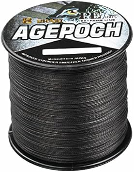 Amazon Co Jp Agepoch 高强度 8ブレード 500m スーパーストロング マルチフィラメント Peライン 釣り糸 1 10号 10 100lb ブラック 黒色3号 30lb スポーツ アウトドア