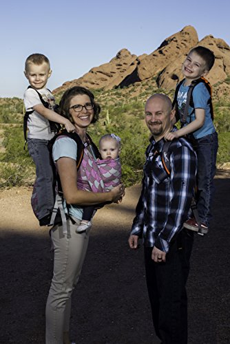 Piggyback Rider Scout Child Toddler Carrier Backpack For Hands-Free Hiking Trails, Camping, Fitness, Travel, Adventures – Orange #TOP4