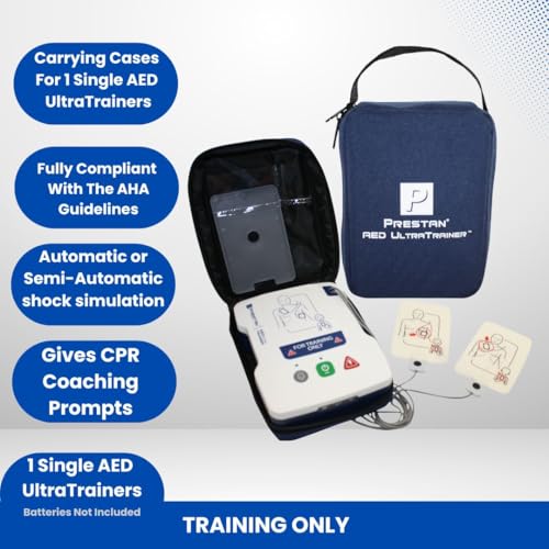PRESTAN CPR Manikin and One Infant CPR Manikin Training Kit w/AED Trainers and Accessories, Medium Tone, MCR Medical