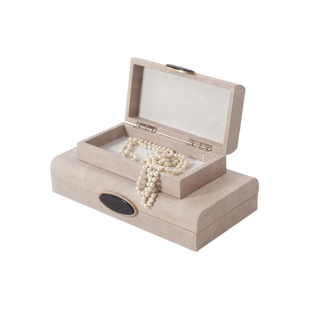 Boîte à bijoux en flanelle finis les colliers emmêlés