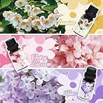 Floral Essential Oil Set, Premium Essential Oils for Diffusers for Home, Includes Lilac, Freesia, Jasmine, Cherry Blossom, Rose and Lavender Candle Scents for Candle Making, DIY Soaps,Cleaning - Image 4