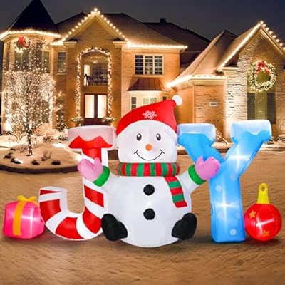 Vigdur 8FT Snowman Christmas Decoration Chri...