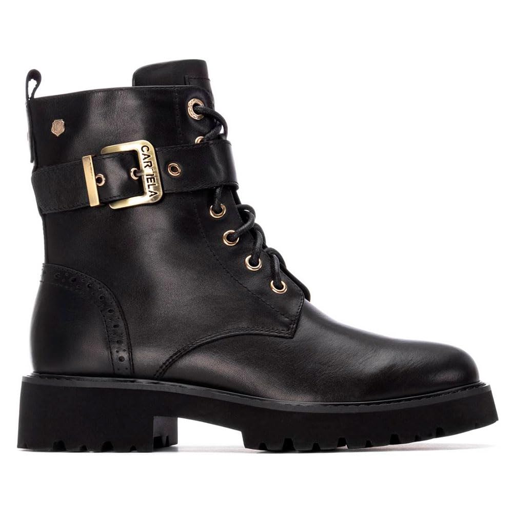 Carmela 162598 Botín estilo militarMujer