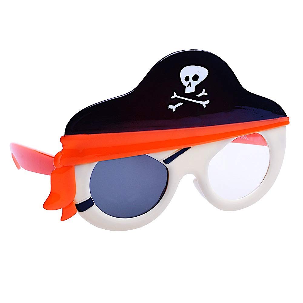 Sun-StachesSun-Staches Lil' Pirate Glasses | Pirate Costume Accessory | One Size Fits Most Kids