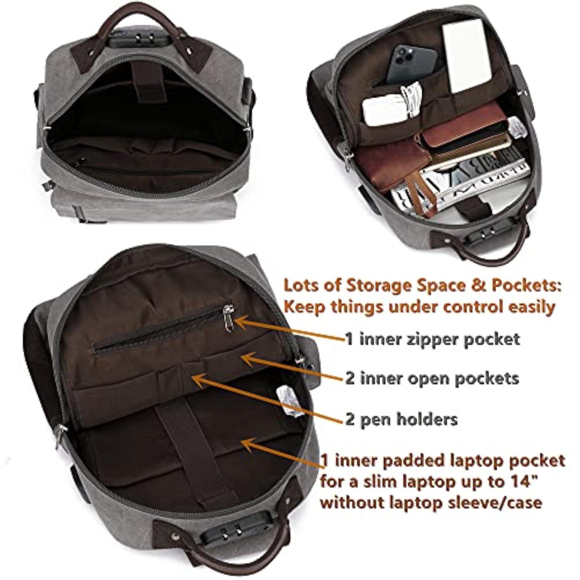 Water-Resistant Sling Bag, Cross Body Style