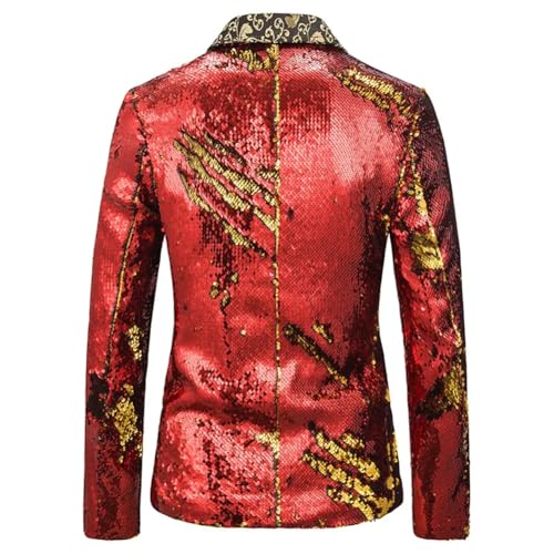 Men Blazer Sequin Shawl Collar Suit Men Wedding Groom Blazer Prom Glitter Suit Jacket3