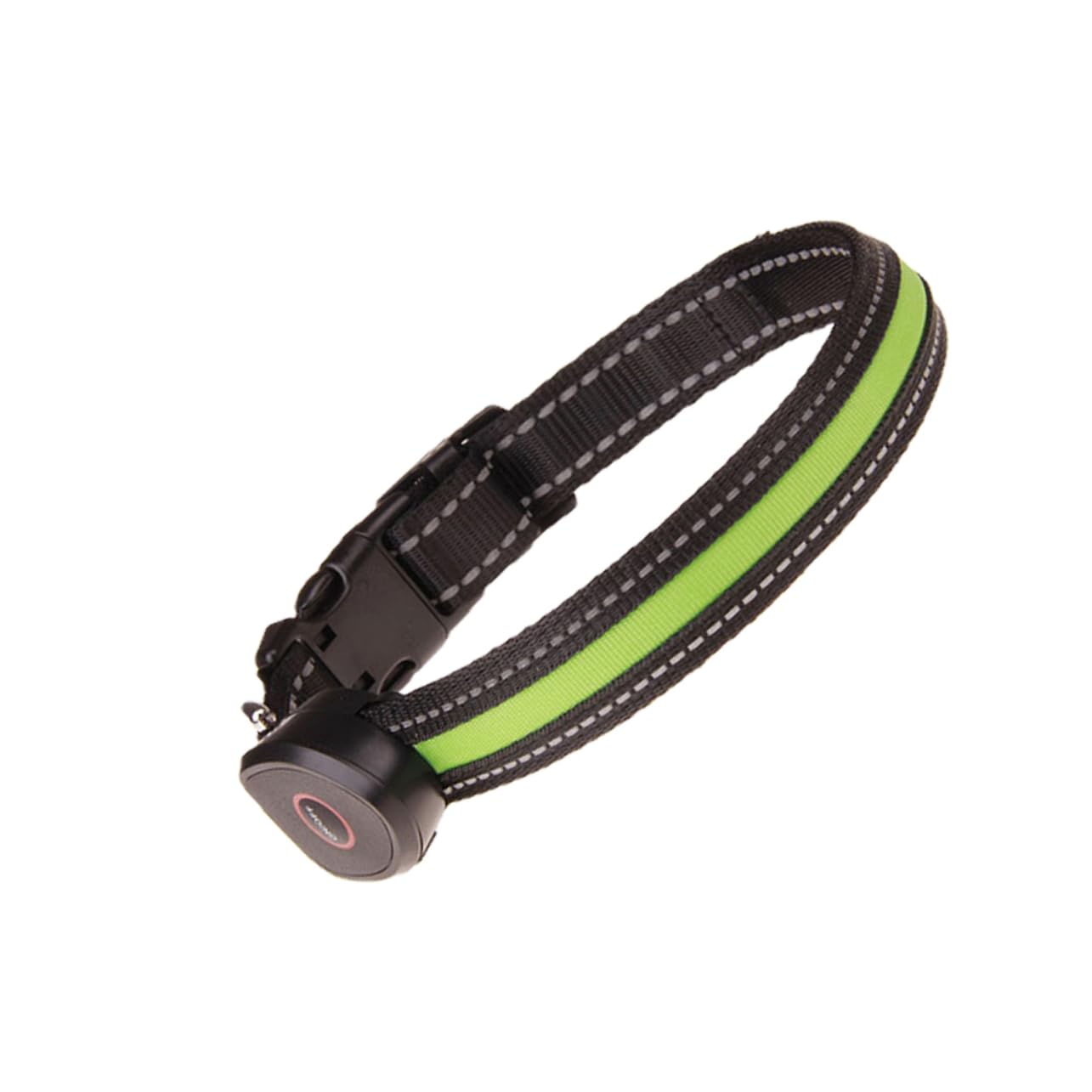 BESPORTBLE 3 Piezas Cuello Circular Seguimiento de Mascotas Collar de Mascota Collar de Brillante luz de un Cuello Iluminado LED para Mascotas USB Anillo de Cadena