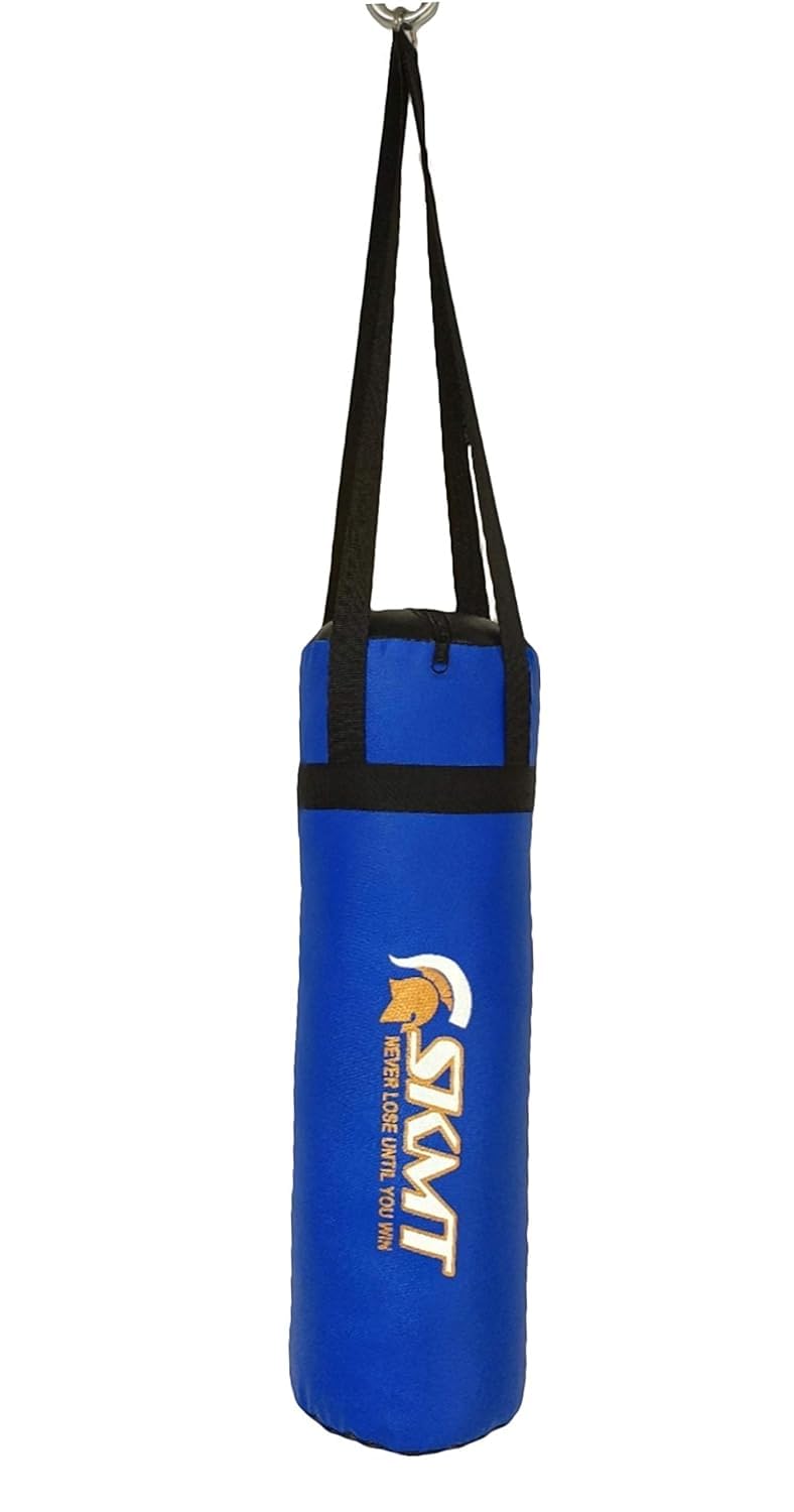 SKMT NEVER LOSE UNTIL YOU WIN Kids Boxing Kit Set - 2-8 Years (Blue) 4