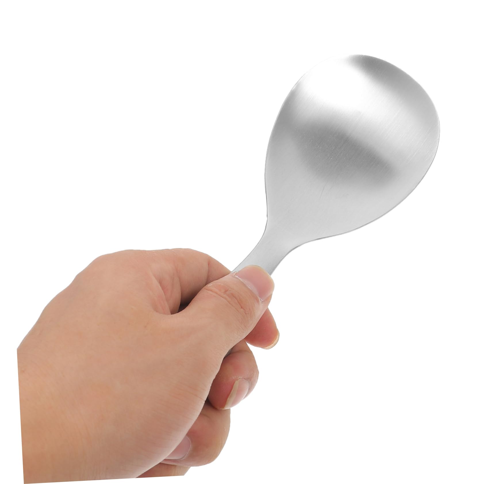 Hemobllo Cucharas Para Servir Arroz Antiadherentes, 2 Unidades De Acero Inoxidable, Ideales Para Familias y Eventos, Utensilios Prácticos Para Cocina