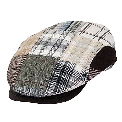 Chapeau-tendance Casquette coton patchwork ITALIEN Cover