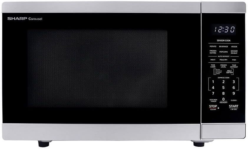1.4 cu. ft. Family-Size Countertop Microwave Oven (SMC1464HS)