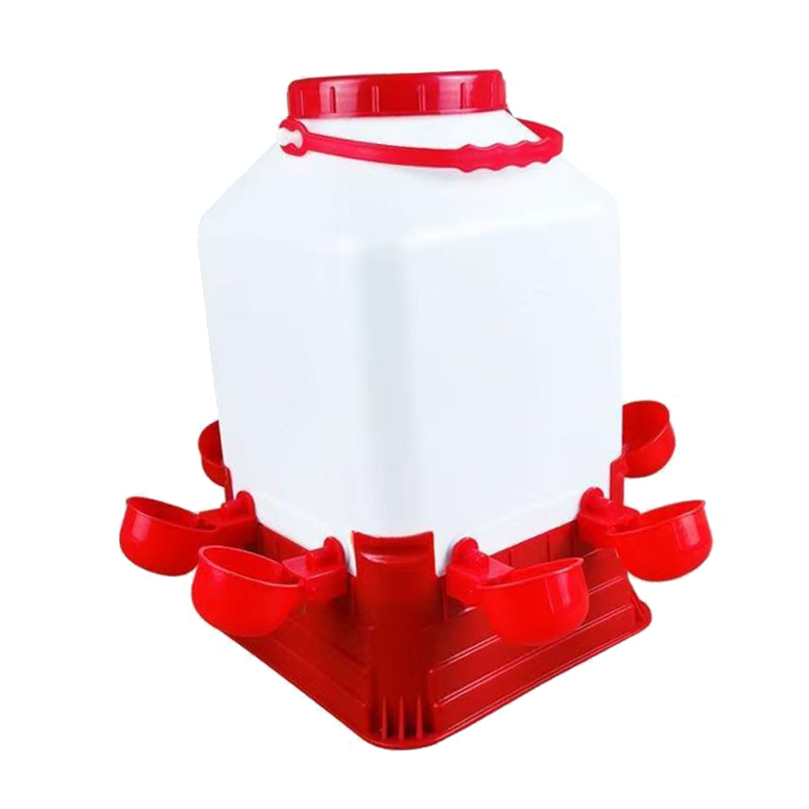 Alimentador automático para pollo, diseño antiresiduos, para aves de corral, gansos, patos, sello a prueba de fugas, herramienta de alimentación antiderrames, dispensador de agua de pollo a
