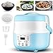 Urządzenie do gotowania ryżu Elektryczna kuchenka do gotowania ryżu Urządzenie do gotowania ryżu na parze (2,0 l/400 W/220 V) Wysokiej jakości garnek wewnętrzny łatwy w użyciu | Funkcja rozgrzewa