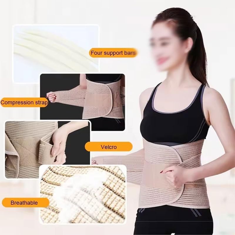 Adjustable Back Compression Brace Wrist Support Women Men Pain Relief Lower Sciatica Lumbar Belt Lifting