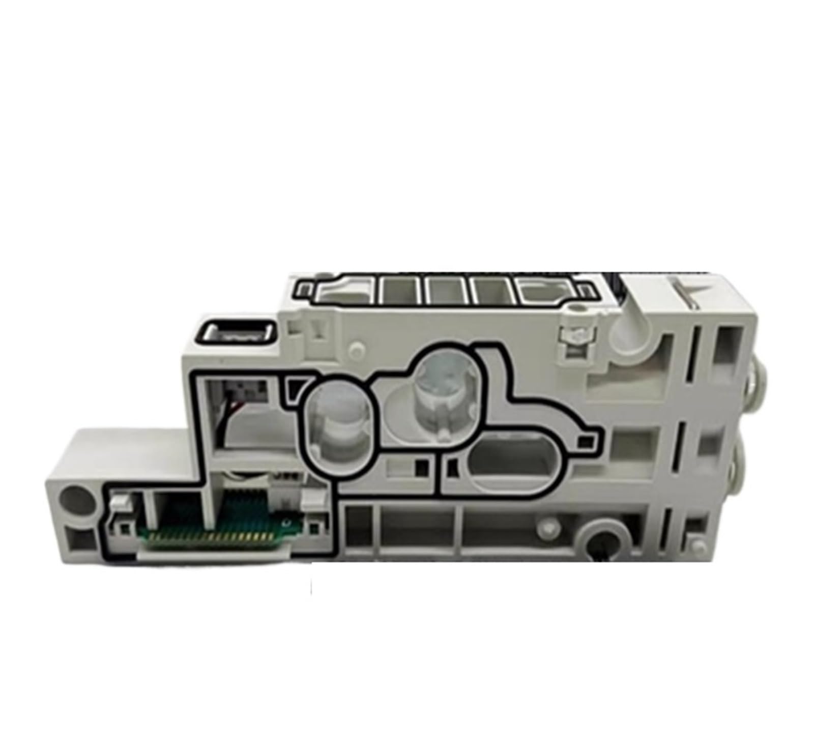 Base de vanne solénoïde SY50M distributeur pneumatique manifold C6 C8