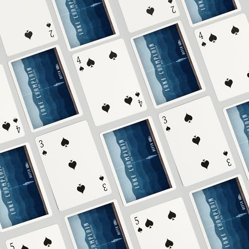 52 Cartas de Poker Lake Champlain New York miniatura 4