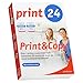Produktbild print24 Druckerpapier Kopierpapier 500 Blatt 1 x 500 A4 80g Premium Hochweiß CIE 160 Testsieger PEFC Umweltzertifikat
