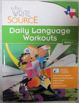 Paperback Texas Write Source DAILY LANGUAGE WORKOUTS Grade 4 (Texas Write Source) Book