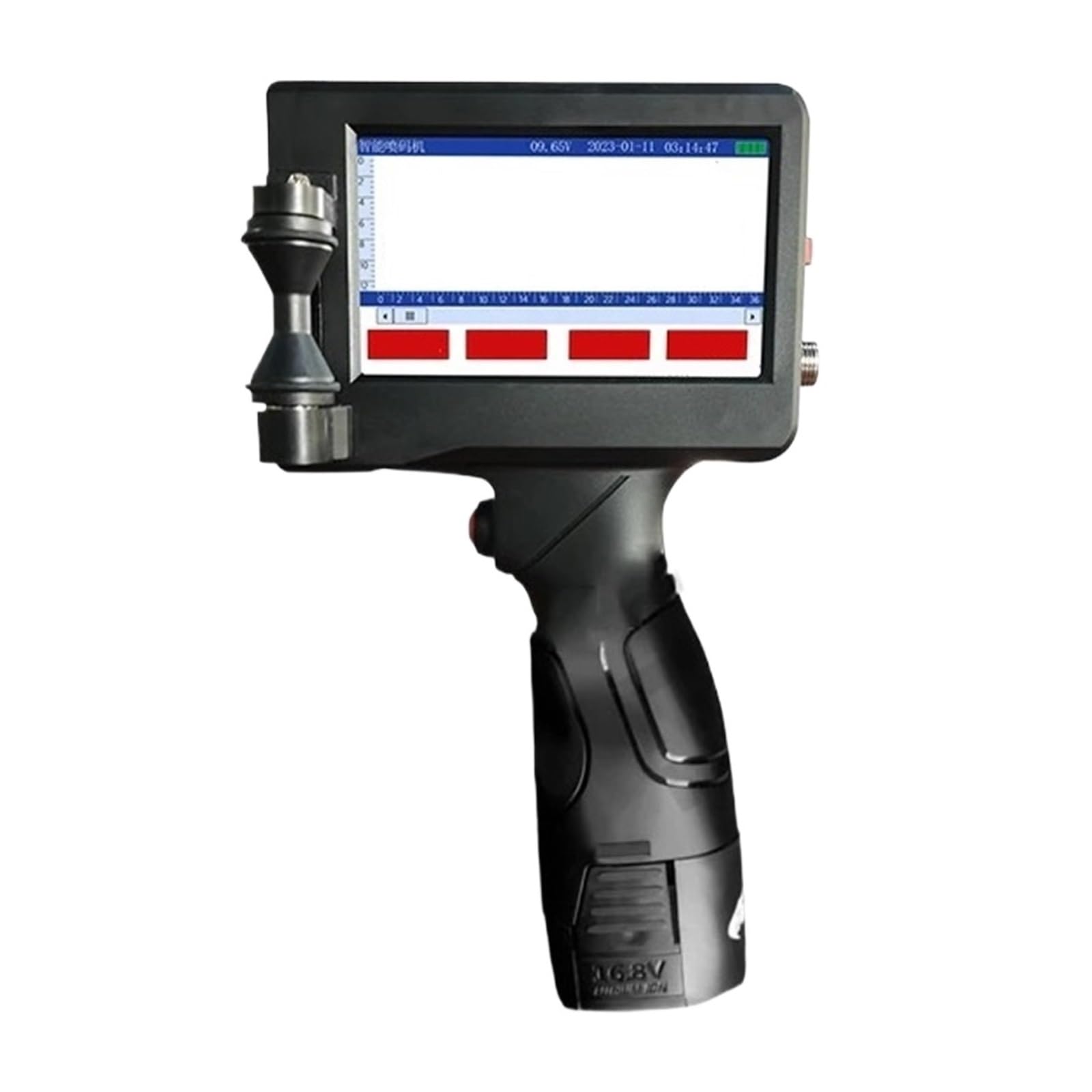 Handheld Smart Inkjet Printer Portable Automatic Date Coding Machine Label Barcode QR Code Device The Weld Is Strong
