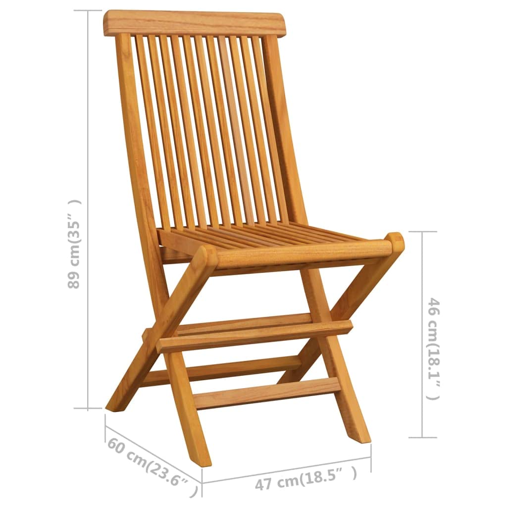 vidaXL Chaises Pliantes avec Coussins Beiges, 8 pièces,
