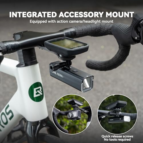 Support d'ordinateur de vélo anti-vibrations en carbone aéro universel - 4