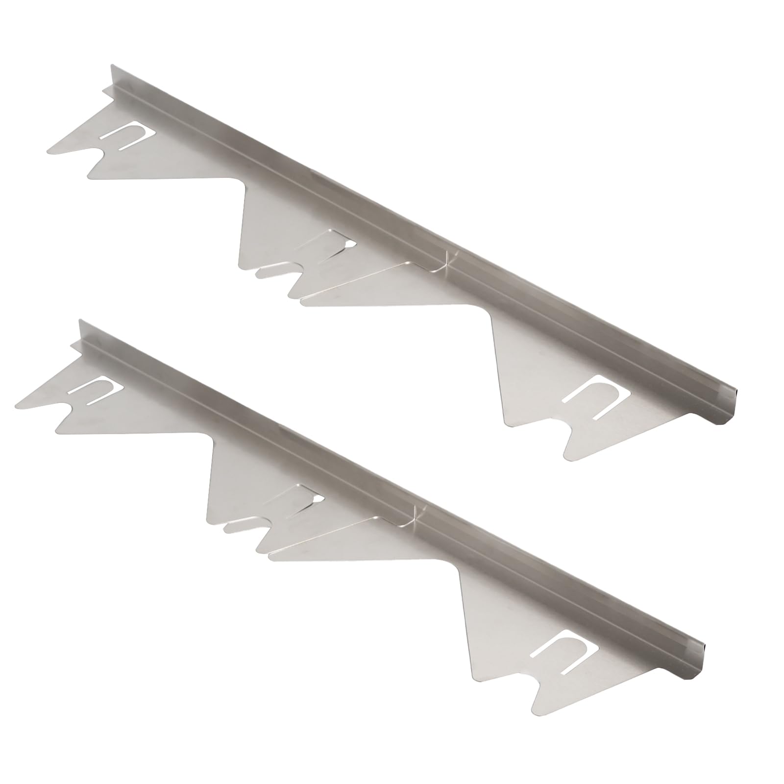 Yallmie 2Pcs Stove Counter Gap Cover, Stove Gap Filler Stainless Steel Oven Gap Filler Strip