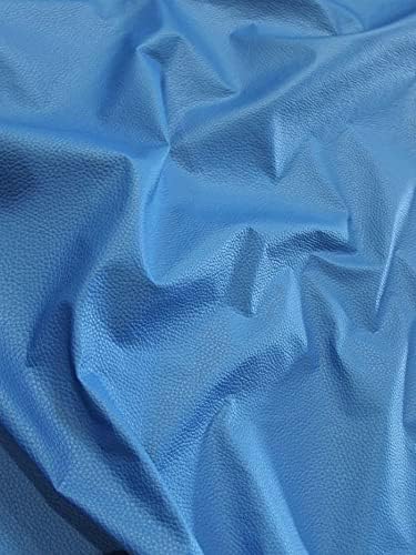 DuroLast Vinyl Pleather Grain Champion PVC Fabric Sold by The Yard DIY Fashion Accessories Furniture Upholstery (Dodger Blue, 10 Yards)
